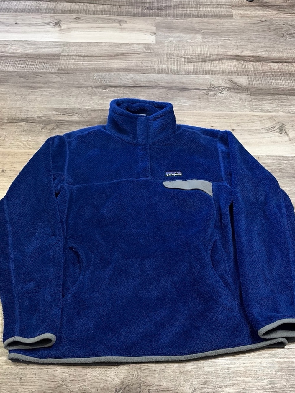 Patagonia Royal Blue Quarter-Zip Fleece Pullover